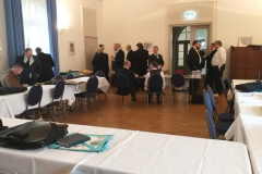 Congregating-before-the-installation